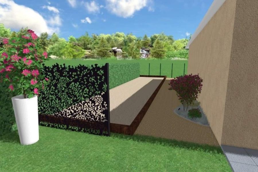 Conception 3D jardin